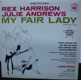 Rex Harrison - My Fair Lady - Original Cast, Recorded In London