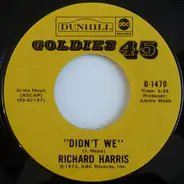 Richard Harris - Didn't We / My Boy