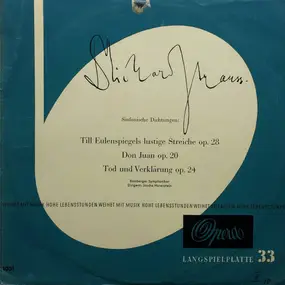 Richard Strauss - Sinfonische Dichtungen (Till Eulenspiegels Lustige Streiche Op. 28 / Don Juan Op. 20 / Tod Und Verk