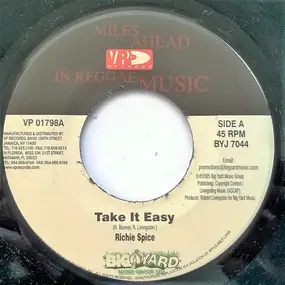 Richie Spice - Take It Easy / Hold Me