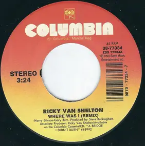 Ricky Van Shelton - Where Was I (Remix)