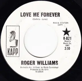Roger Williams - Love Me Forever