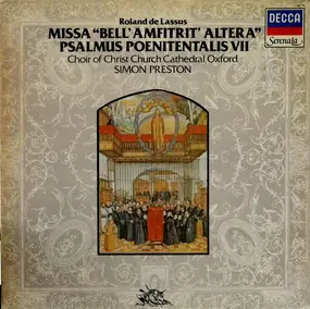Orlando di Lasso - Missa 'Bell' Amfitrit' Altera' / Penitential Psalm VII