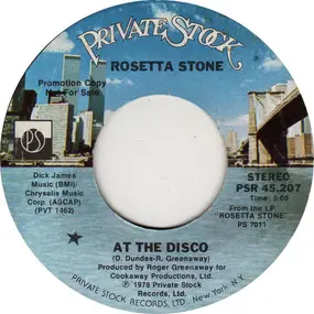 Rosetta Stone - Sunshine Of Your Love / At The Disco
