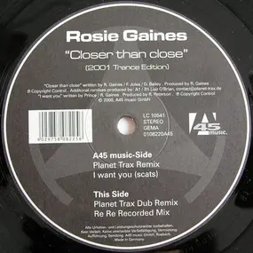 Rosie Gaines - Closer Than Close (2001 Trance Edition)