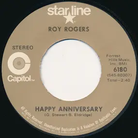 Roy Rogers - Happy Anniversary / Lovenworth