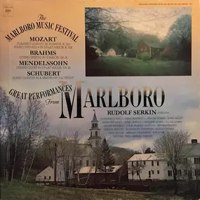 Franz Schubert - Great Performances From Marlboro