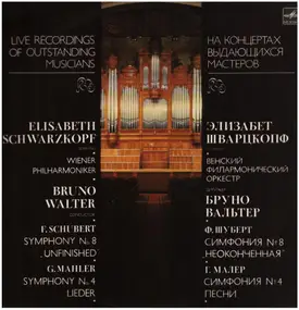 Franz Schubert - Symphony No. 8 "Unfinished" / Symphony Nr. 4 a.o.