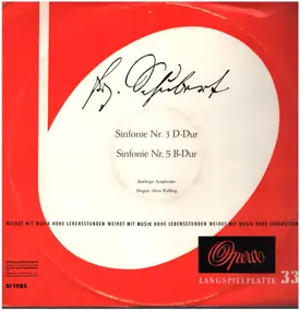 Franz Schubert - Sinfonien Nr. 3 & 5