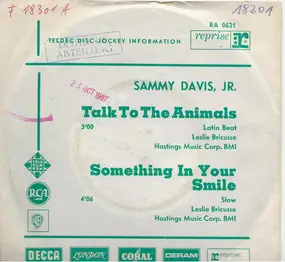 Sammy Davis, Jr. - Talk To The Animals