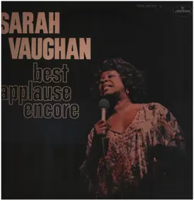 Sarah Vaughan - Best Applause Encore
