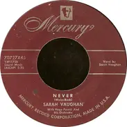 Sarah Vaughan - Never / C'Est La Vie