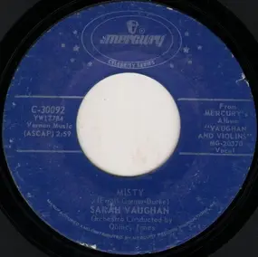 Sarah Vaughan - Misty / Broken Hearted Melody