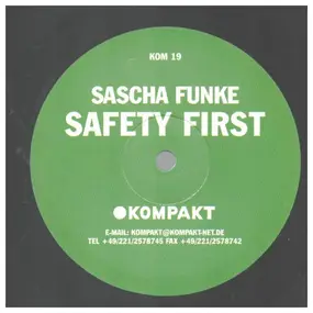 Sascha Funke - SAFETY FIRST