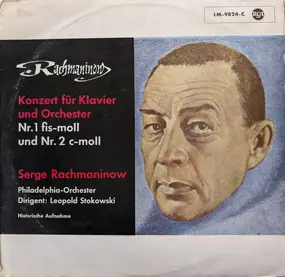 Rachmaninoff - Konzert Für Klavier Und Orchester No.1 und No.2