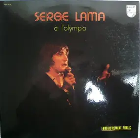 Serge Lama - Serge Lama A L'Olympia