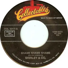 Shirley - Shame Shame Shame / Try Me