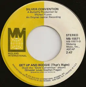 Silver Convention - Get Up And Boogie (That's Right)