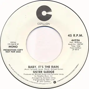 Sister Sledge - Baby, It's The Rain
