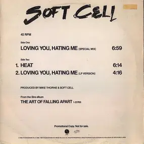 Soft Cell - Loving You, Hating Me