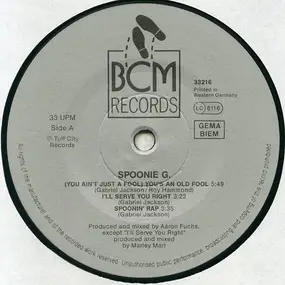 Spoonie Gee - Old And New Jams