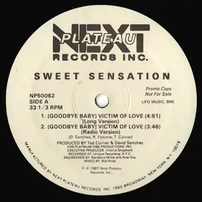 Sweet Sensation - (Goodbye Baby) Victim Of Love