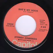 Stoney Edwards - She's My Rock / I Won't Make It Through The Day