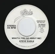 Steve Earle - What'll You Do About Me?