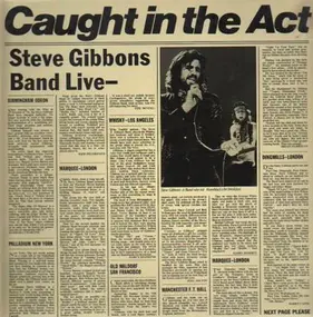 Steve Gibbons Band - Caught in the Act