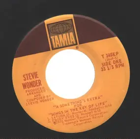 Stevie Wonder - A Something's Extra For 'Songs In The Key Of Life'