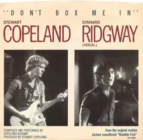 Stewart Copeland - Don't Box Me In