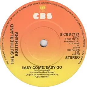 The Sutherland Brothers - Easy Come, Easy Go