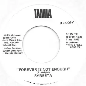 Syreeta - Forever Is Not Enough